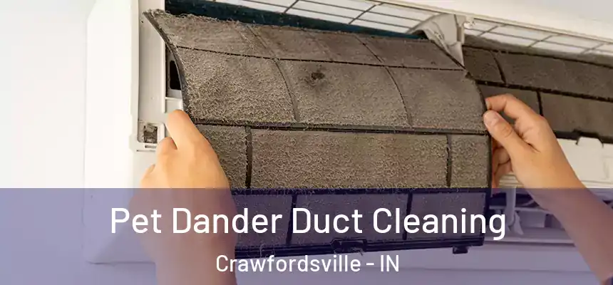 Pet Dander Duct Cleaning Crawfordsville - IN